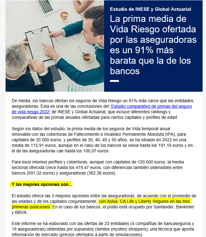 ESTUDIO SOBRE SEGUROS DE VIDA